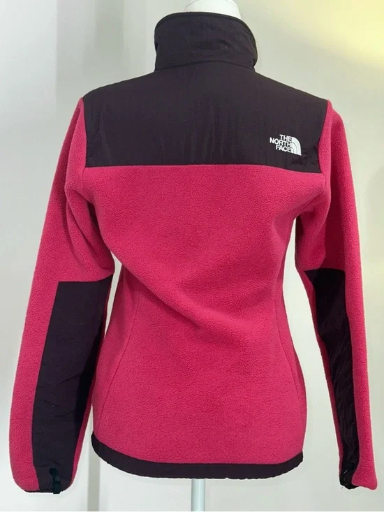 The North Face Denali Fleece Jacket Women’s XS Pink Black Full Zip - Picture 3 of 14